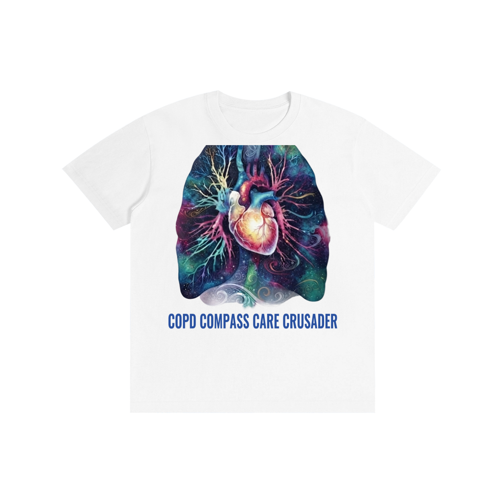 COPD CC LUNG ART Pure Cotton Unisex T-Shirt